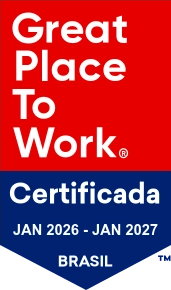 Selo Great Place to Work Certificada – Brasil, jan 2026 a jan 2027